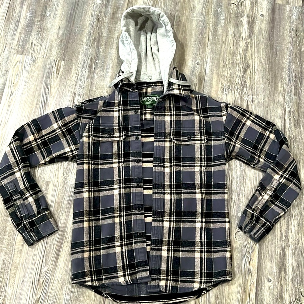 American Eagle Shacket w/Removeable Hood